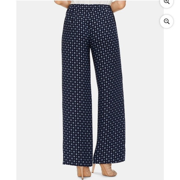 Vince Camuto Womens Printed Wide Leg Pants Size Large- EUC - Picture 2 of 7